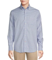 Cremieux Blue Label Long Sleeve Button Down Plaid Oxford Woven Shirt