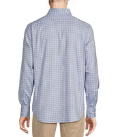 Cremieux Blue Label Long Sleeve Button Down Plaid Oxford Woven Shirt