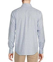 Cremieux Blue Label Long Sleeve Button Down Plaid Oxford Woven Shirt