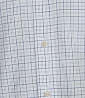 Cremieux Blue Label Long Sleeve Button Down Plaid Oxford Woven Shirt