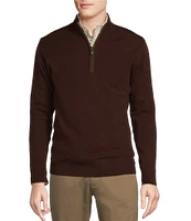 Cremieux Blue Label Luxury Cashmere Quarter-Zip Sweater