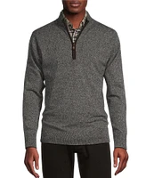 Cremieux Blue Label Luxury Cashmere Quarter-Zip Sweater