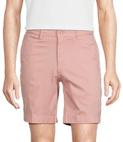 Cremieux Blue Label Madison Classic Fit Garment-Dyed 8#double; Inseam Shorts