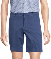 Cremieux Blue Label Madison Classic Fit Garment-Dyed 8#double; Inseam Shorts
