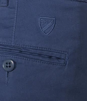 Cremieux Blue Label Madison Classic Fit Garment-Dyed 8#double; Inseam Shorts