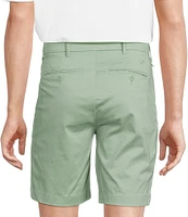 Cremieux Blue Label Madison Classic Fit Garment-Dyed 8#double; Inseam Shorts