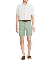 Cremieux Blue Label Madison Classic Fit Garment-Dyed 8#double; Inseam Shorts