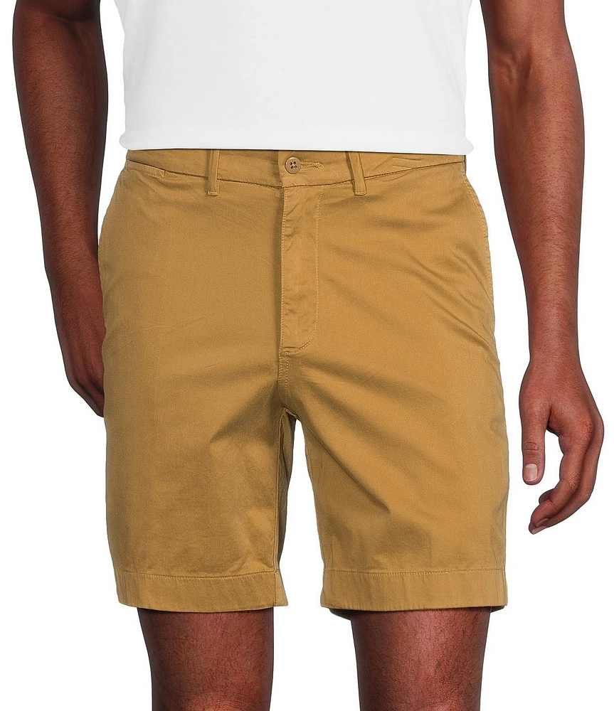 Cremieux Blue Label Madison Classic Fit Garment-Dyed 8#double; Inseam Shorts