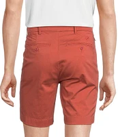 Cremieux Blue Label Madison Classic Fit Garment-Dyed 8#double; Inseam Shorts