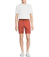 Cremieux Blue Label Madison Classic Fit Garment-Dyed 8#double; Inseam Shorts