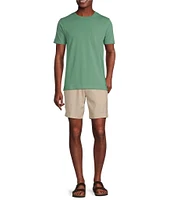 Cremieux Blue Label Madison Classic Fit Linen 8#double; Inseam Shorts