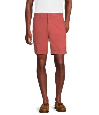 Cremieux Blue Label Madison Relaxed Fit Flat Front Comfort Stretch 9#double; Inseam Shorts
