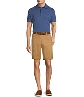 Cremieux Blue Label Madison Relaxed Fit Flat Front Comfort Stretch 9#double; Inseam Shorts