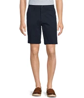 Cremieux Blue Label Madison Relaxed Fit Flat Front Comfort Stretch 9#double; Inseam Shorts