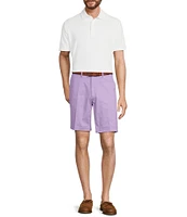 Cremieux Blue Label Madison Relaxed Fit Flat Front Comfort Stretch 9#double; Inseam Shorts