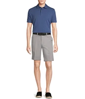 Cremieux Blue Label Madison Relaxed Fit Flat Front Comfort Stretch 9#double; Inseam Shorts