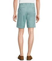Cremieux Blue Label Madison Relaxed Fit Flat Front Comfort Stretch 9#double; Inseam Shorts