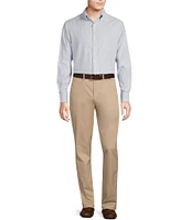 Cremieux Blue Label Micro-Stripe Oxford Long Sleeve Woven Shirt