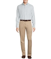 Cremieux Blue Label Micro-Stripe Oxford Long Sleeve Woven Shirt