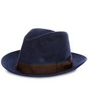 Cremieux Blue Label Microsuede Fedora Hat