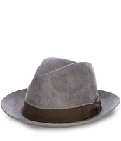 Cremieux Blue Label Microsuede Fedora Hat