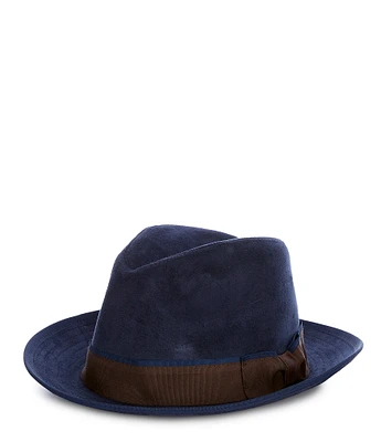 Cremieux Blue Label Microsuede Fedora Hat