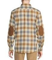 Cremieux Blue Label Multi Checkered Flannel Long Sleeve Woven Shirt