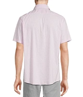 Cremieux Blue Label Performance Stretch Check Short Sleeve Woven Shirt