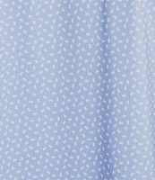 Cremieux Blue Label Performance Stretch Crab Print Short Sleeve Polo Shirt