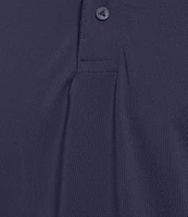 Cremieux Blue Label Performance Stretch Solid Short Sleeve Polo Shirt