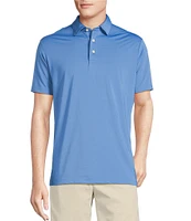 Cremieux Blue Label Performance Stretch Solid Short Sleeve Polo Shirt