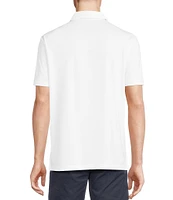 Cremieux Blue Label Performance Stretch Solid Short Sleeve Polo Shirt