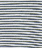Cremieux Blue Label Performance Stretch Striped Short Sleeve Polo Shirt