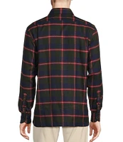 Cremieux Blue Label Plaid Flannel Long Sleeve Woven Shirt