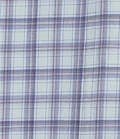 Cremieux Blue Label Plaid Lightweight Oxford Short Sleeve Woven Shirt