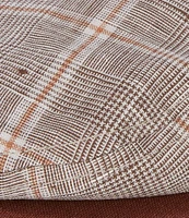 Cremieux Blue Label Plaid Linen Ivy Hat