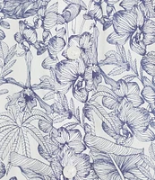 Cremieux Blue Label Plant Print Short Sleeve Woven Shirt