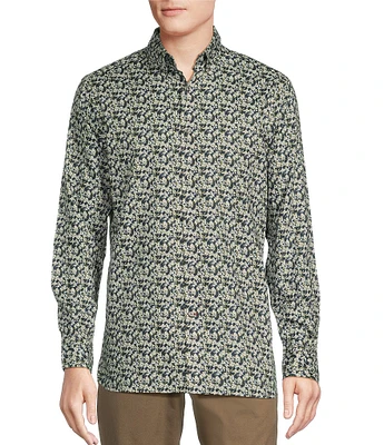 Cremieux Blue Label Printed Long Sleeve Woven Shirt