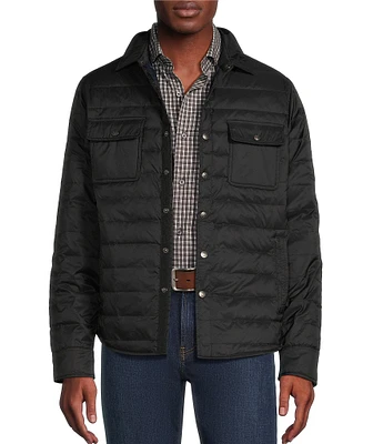 Cremieux Blue Label Quilted Puffer Shirt Jacket