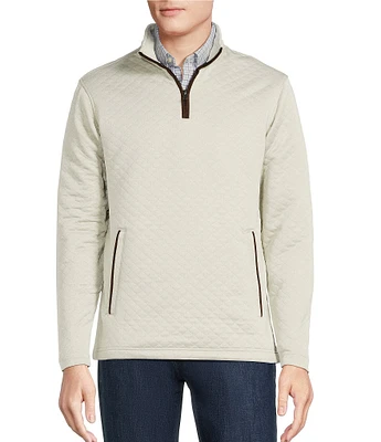 Cremieux Blue Label Quilted Quarter-Zip Pullover