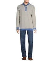 Cremieux Blue Label Reversible Quarter-Zip Pullover