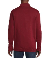 Cremieux Blue Label Solid Reversible Quarter-Zip Pullover