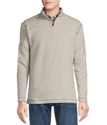 Cremieux Blue Label Reversible Quarter-Zip Pullover