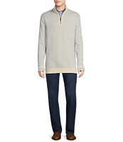 Cremieux Blue Label Reversible Quarter-Zip Pullover