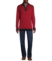 Cremieux Blue Label Reversible Quarter-Zip Pullover