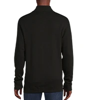 Cremieux Blue Label Solid Reversible Quarter-Zip Pullover