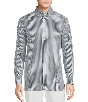 Cremieux Blue Label St. Tropez Collection Stripe Long Sleeve Woven Shirt