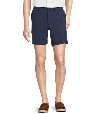Cremieux Blue Label Glen Plaid Soho 7#double; Inseam Shorts