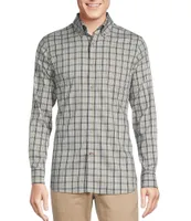 Cremieux Blue Label Slim Fit Plaid Flex Twill Long Sleeve Woven Shirt