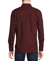 Cremieux Blue Label Slim Fit Plaid Oxford Long Sleeve Woven Shirt